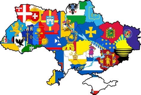 украина карта флаг